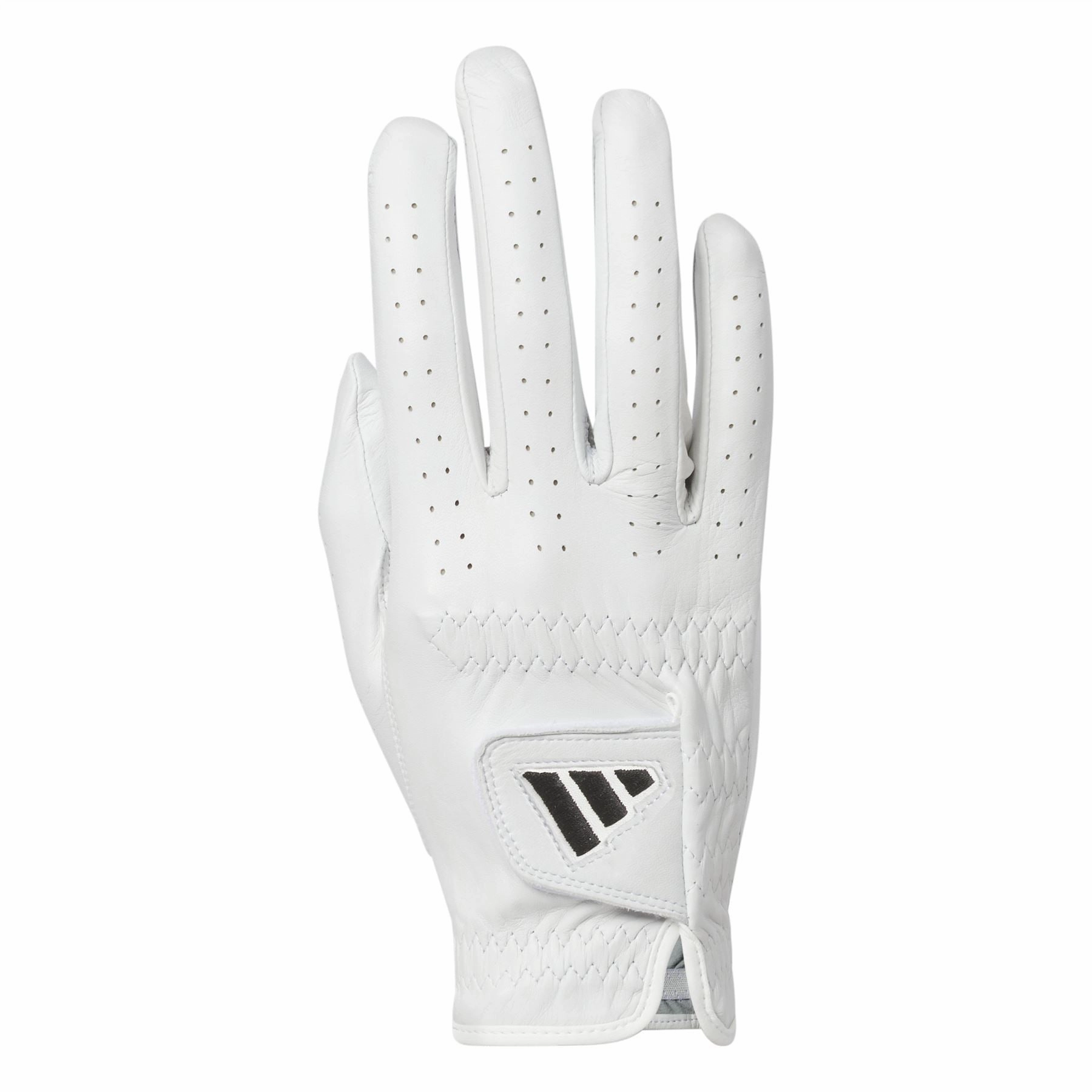 Pro Leather Right Hand Golf Glove White Adidas men's athletic apparel