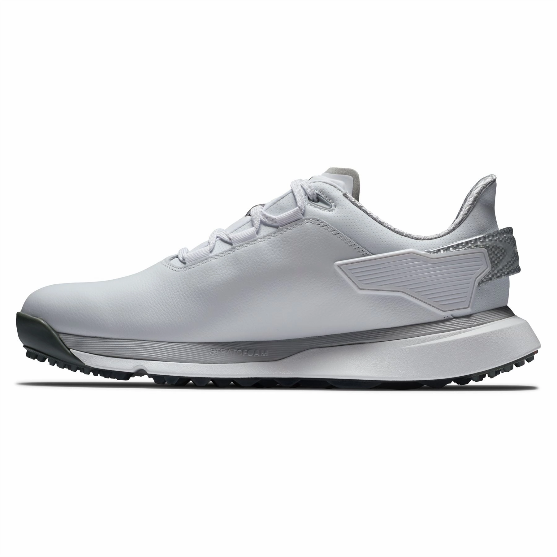 Pro/SLX Carbon Golf Shoes White/Grey Premium Men's Golf Shoes