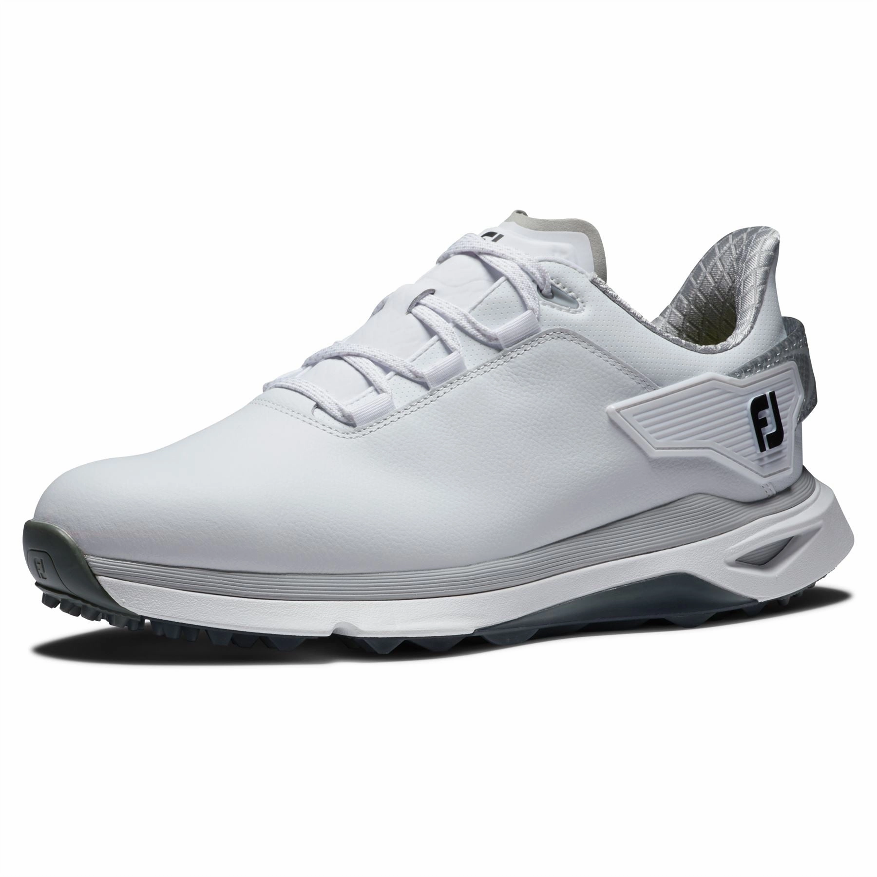 Pro/SLX Carbon Golf Shoes White/Grey Premium Men's Golf Shoes