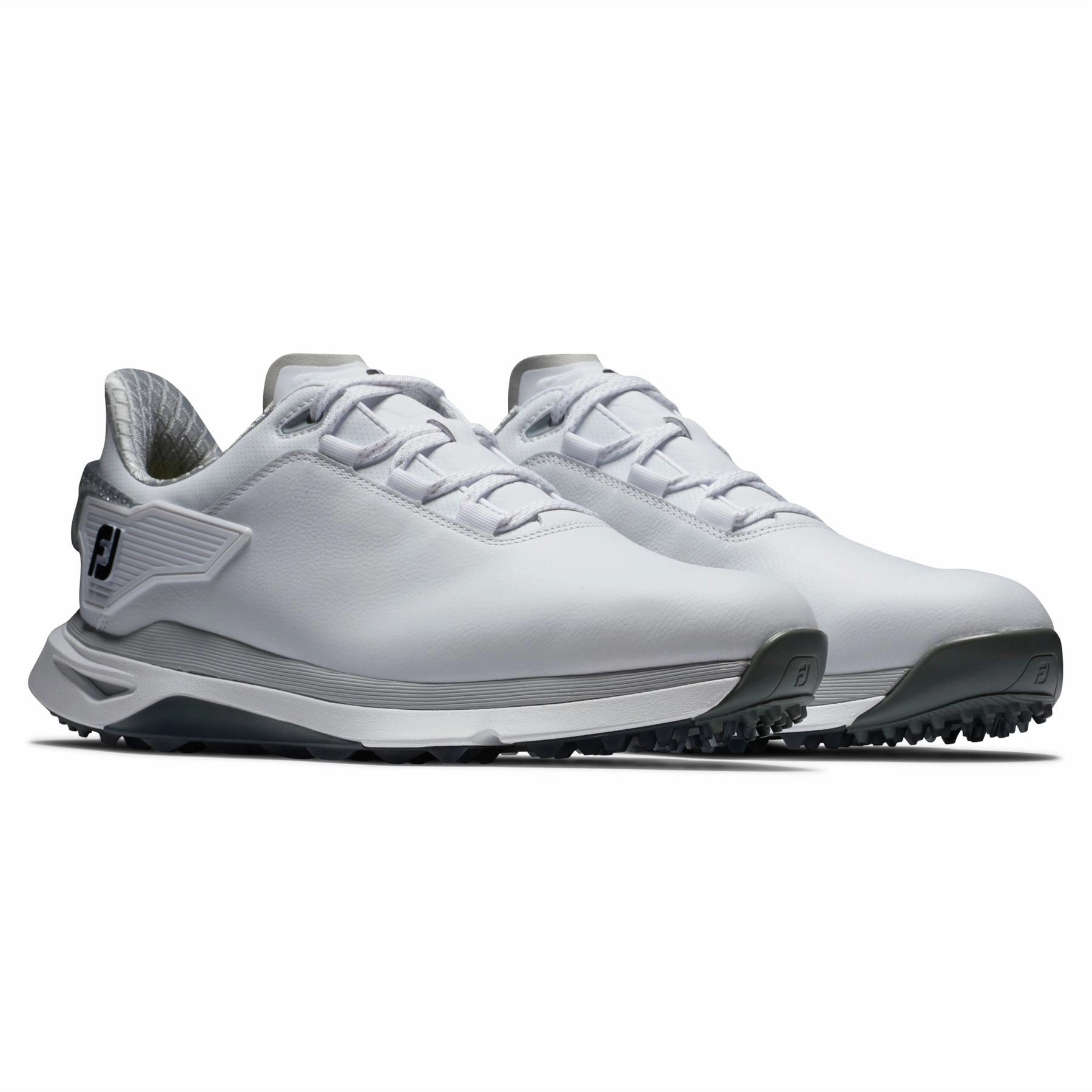 Pro/SLX Carbon Golf Shoes White/Grey Premium Men's Golf Shoes