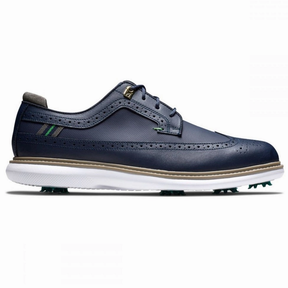 Comfy Slip-Ons Pulse Stride FootJoy Traditions Golf Shoes 57911 Comfort Casual Trainers Platform Sneakers
