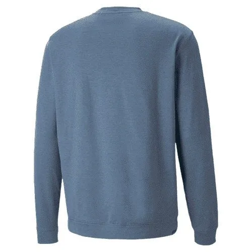 Puma Cloudspun Colourblock Crew Neck Golf Mid Layer 535458