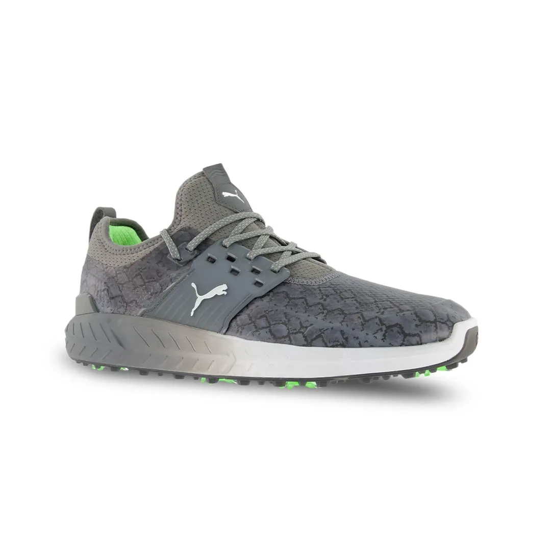 Puma - Men's Ignite Articulate Snakeskin Golf Shoes (376403 01) mens lightweight golf shoes spiked
