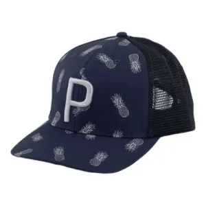 Puma Pineapple Trucker P Snapback Golf Cap 024428