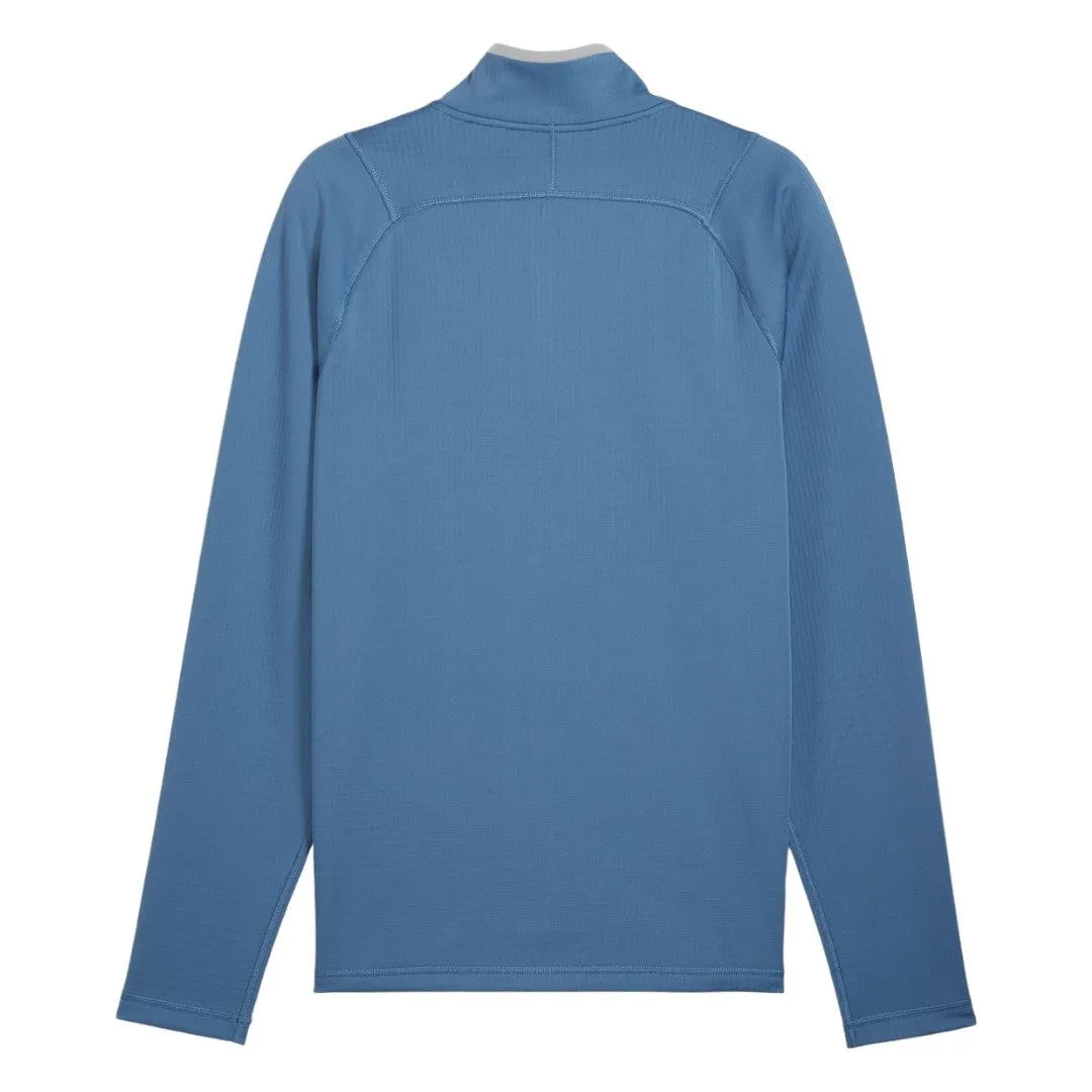 Puma Waffle Fleece 1/4 Zip Golf Midlayer 626982