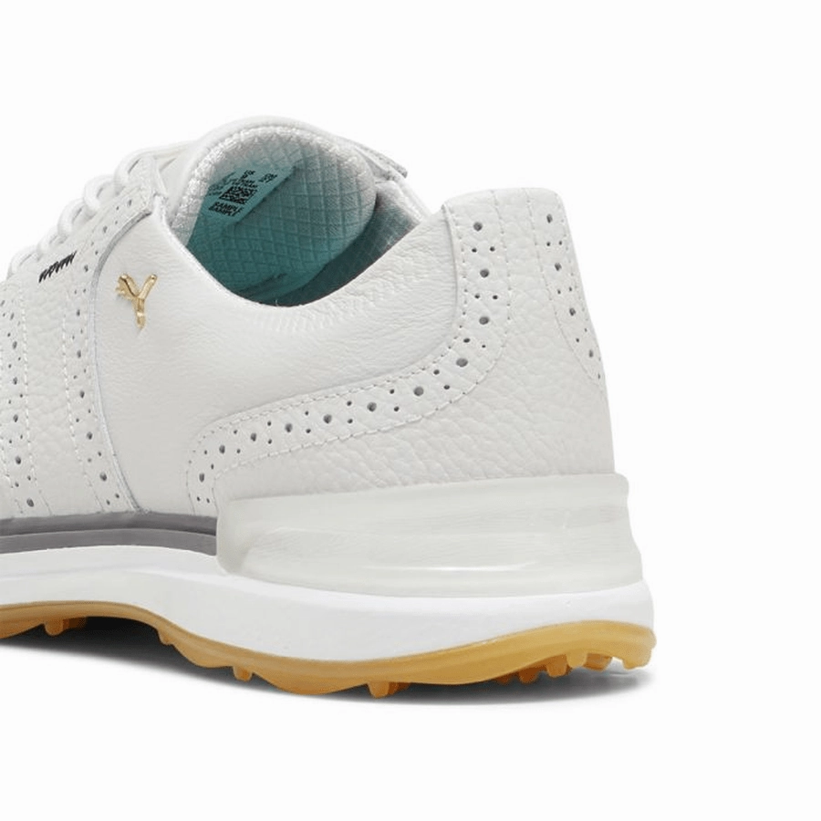 PUMA Avant Wingtip Golf Shoes - Grey Men's Spikeless Golf Shoes