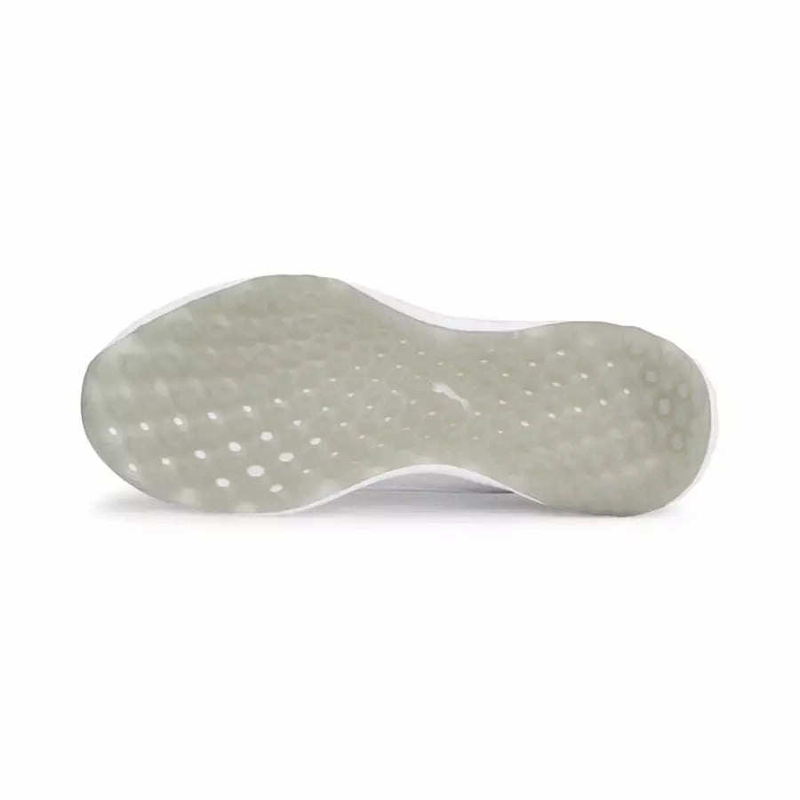 Puma Fusion Pro Men's Spikeless Golf Shoes - White Men's Spikeless Golf Shoes