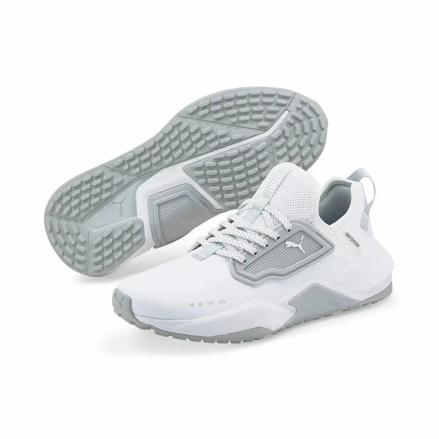 Puma GS-One Spikeless Golf Shoe - White Men's Spikeless Golf Shoes
