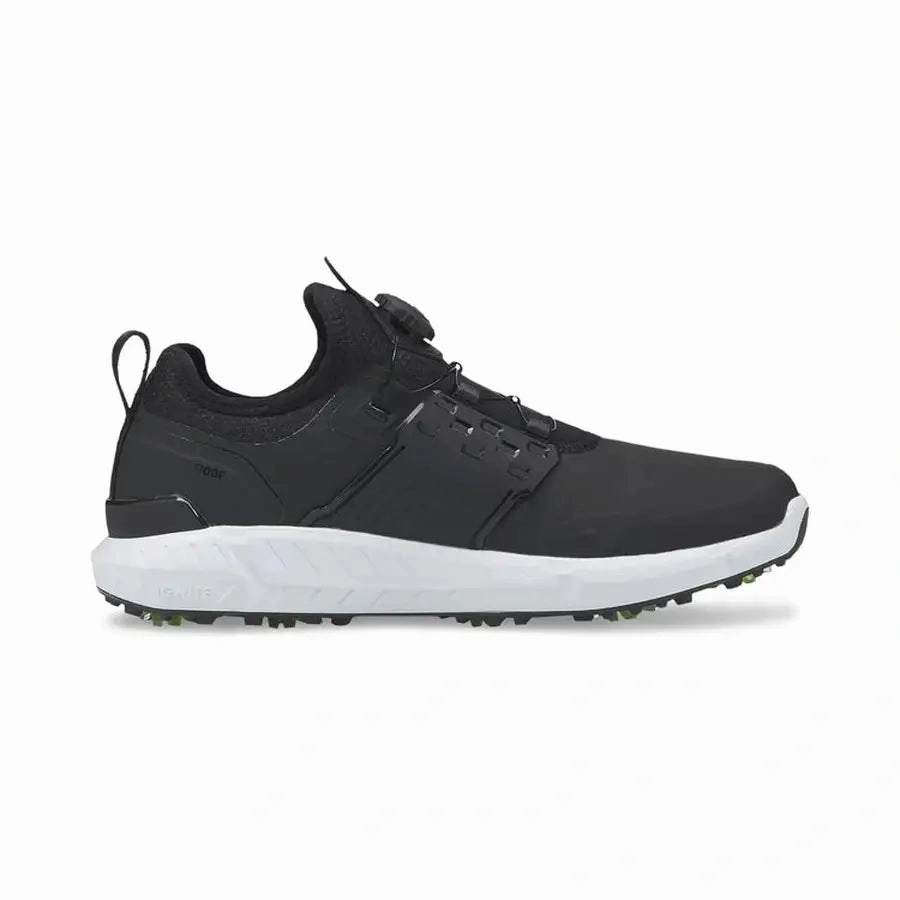 Puma Ignite Articulate Disc Spiked Golf Shoes - Black Classic Men's Spiked Golf Shoes