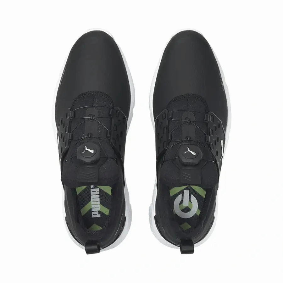 Puma Ignite Articulate Disc Spiked Golf Shoes - Black Classic Men's Spiked Golf Shoes