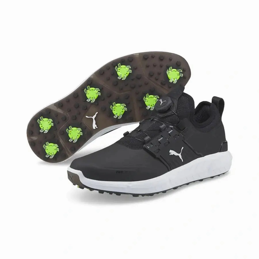 Puma Ignite Articulate Disc Spiked Golf Shoes - Black Classic Men's Spiked Golf Shoes