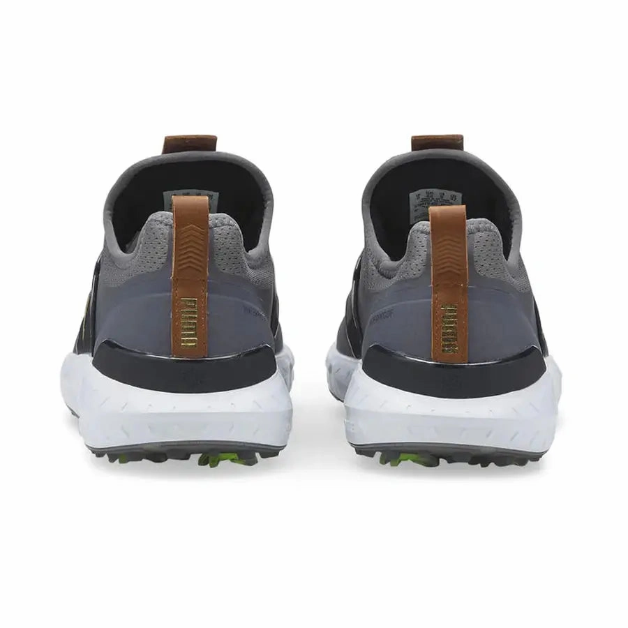 Puma Ignite Articulate Disc Spiked Golf Shoes - Grey Classic Men's Spiked Golf Shoes
