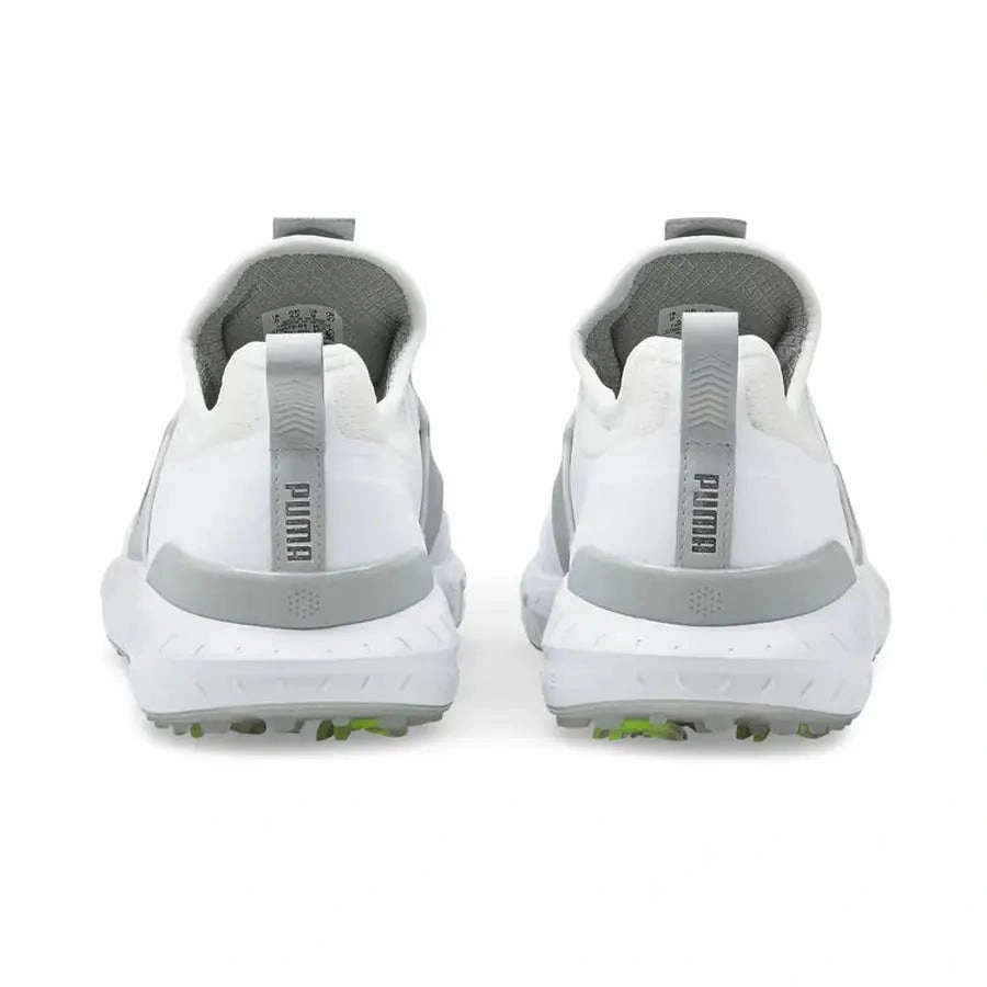 Puma Ignite Articulate Disc Spiked Golf Shoes - White Classic Men's Spiked Golf Shoes