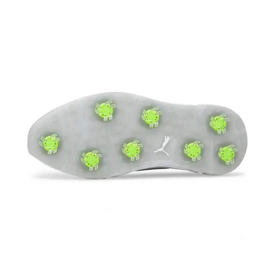 Puma Ignite Articulate Disc Spiked Golf Shoes - White Classic Men's Spiked Golf Shoes