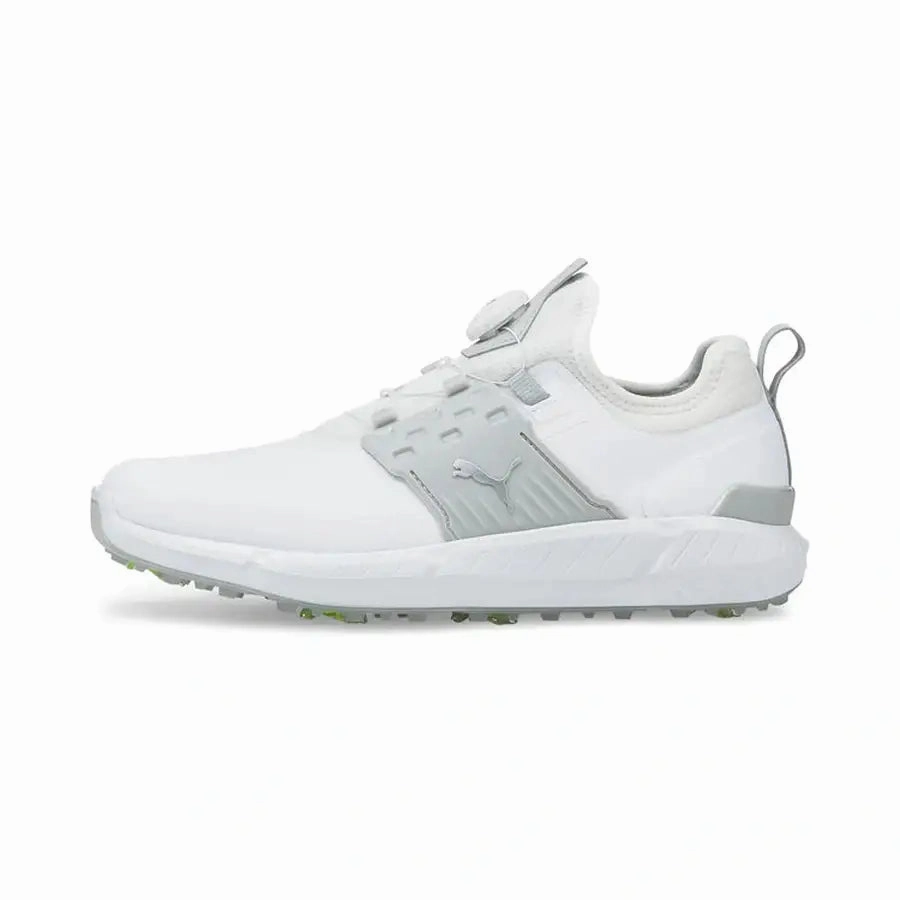 Puma Ignite Articulate Disc Spiked Golf Shoes - White Classic men's spiked golf shoes