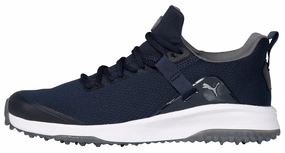 Puma Men's FUSION EVO Golf Shoes - NAVY BLAZER / QUIET SHADE Puma LTD Tour Edition golf shoes