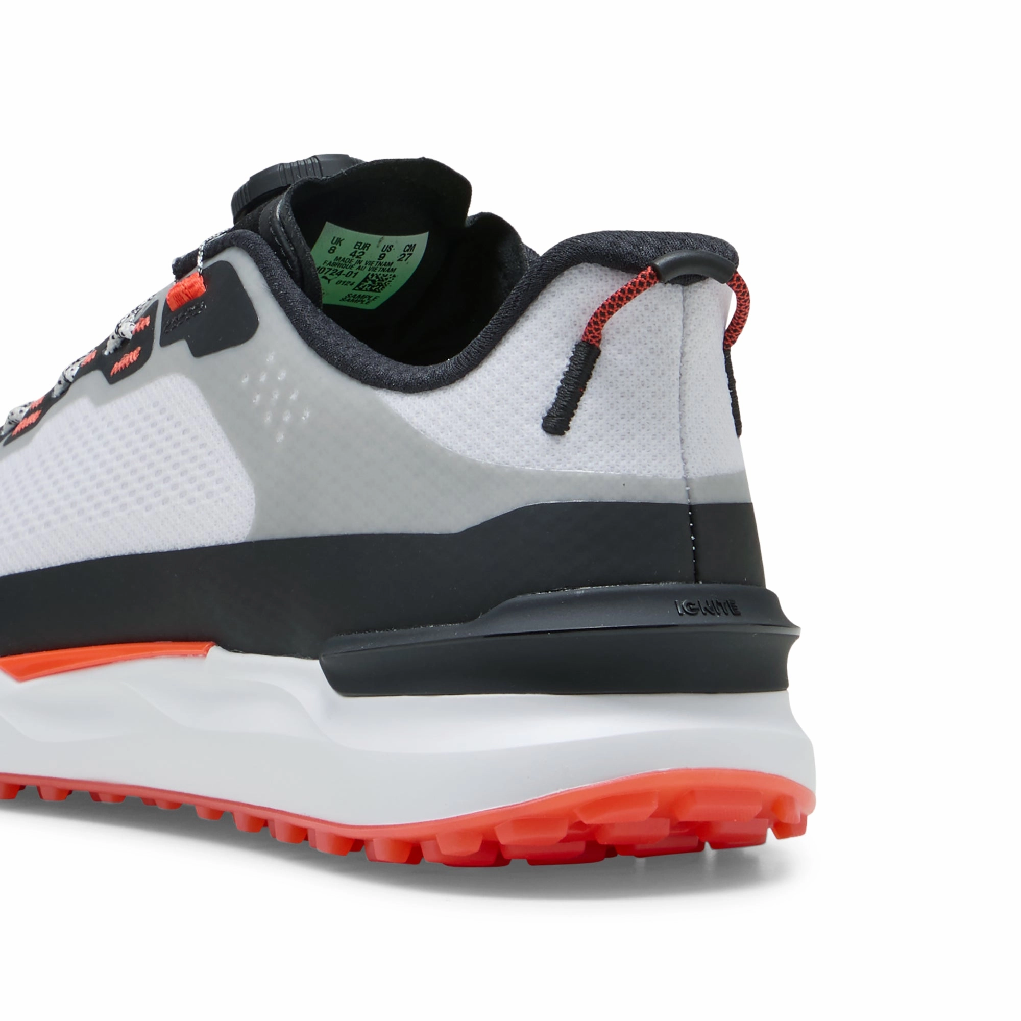 Puma Men's Ignite Elevate 2 Disc Spikeless Golf Shoes - Puma White/Puma Black Men's Shoes from Other Brands