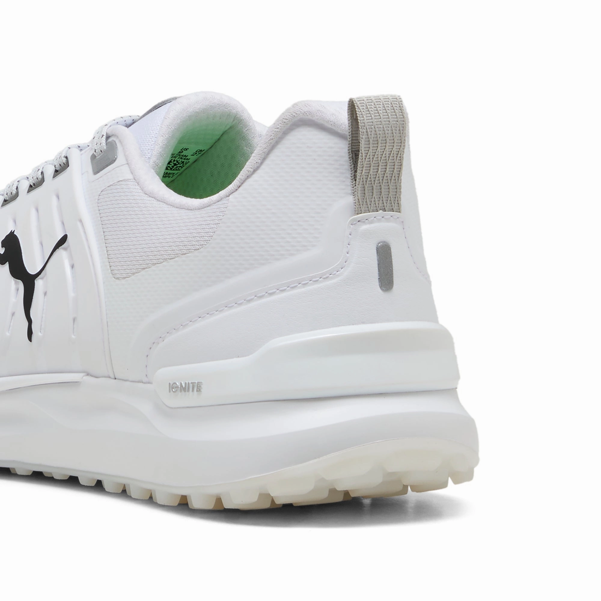 Puma Men's Ignite Elevate 2 Spikeless Golf Shoes - Puma White/Puma Black/Puma Silver Men's Shoes from Other Brands