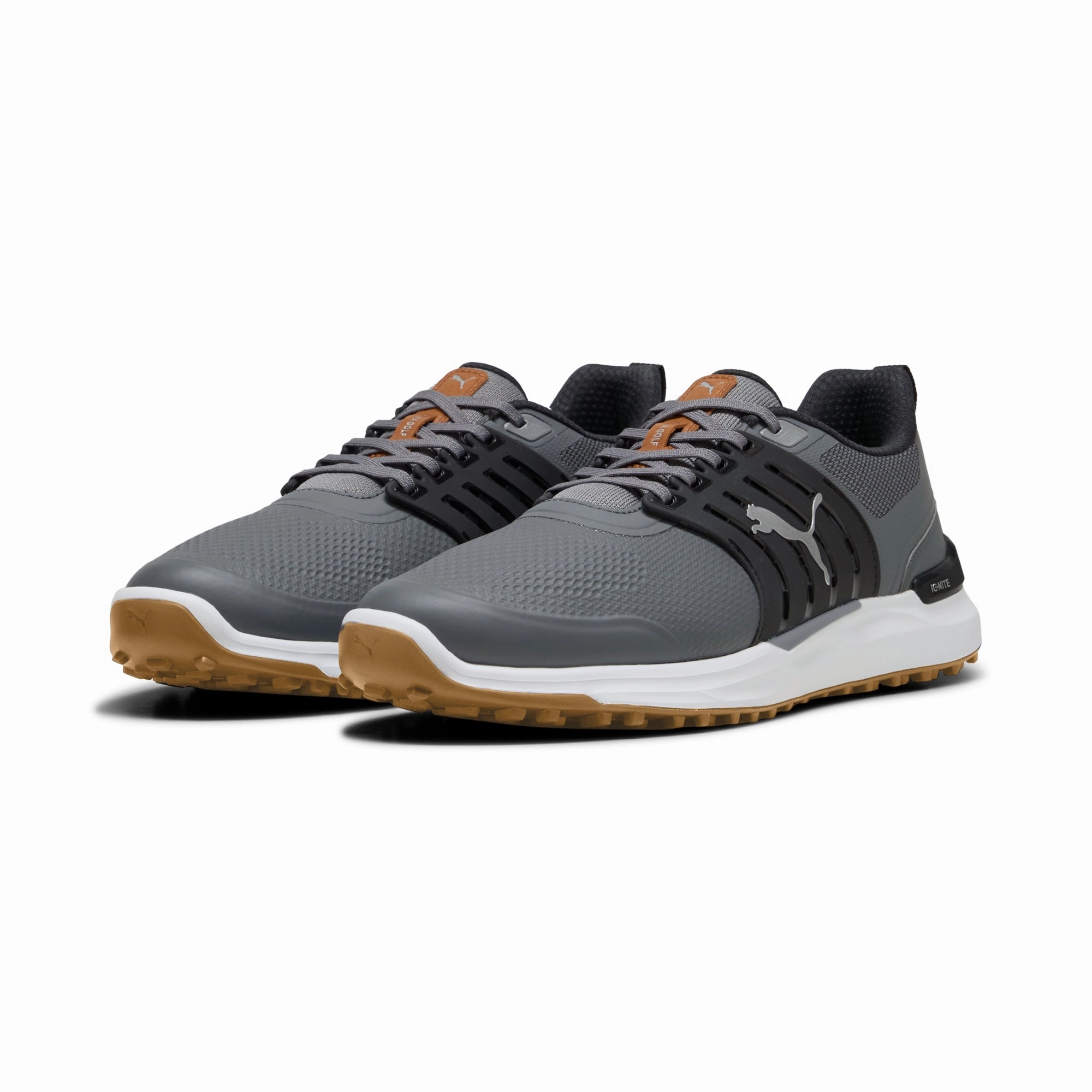 Puma Men's Ignite Elevate 2 Spikeless Golf Shoes - Slate Sky/Puma Black/Green Glare Men's Shoes from Other Brands