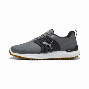 Puma Men's Ignite Elevate 2 Spikeless Golf Shoes - Slate Sky/Puma Black/Green Glare Men's shoes from other brands
