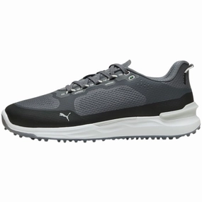 Puma Men's Ignite Elevate X Spikeless Golf Shoes - Slate Sky/Puma Black/Ash Gray Men's shoes from other brands