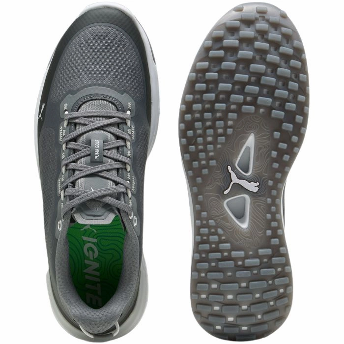 Puma Men's Ignite Elevate X Spikeless Golf Shoes - Slate Sky/Puma Black/Ash Gray Men's Shoes from Other Brands