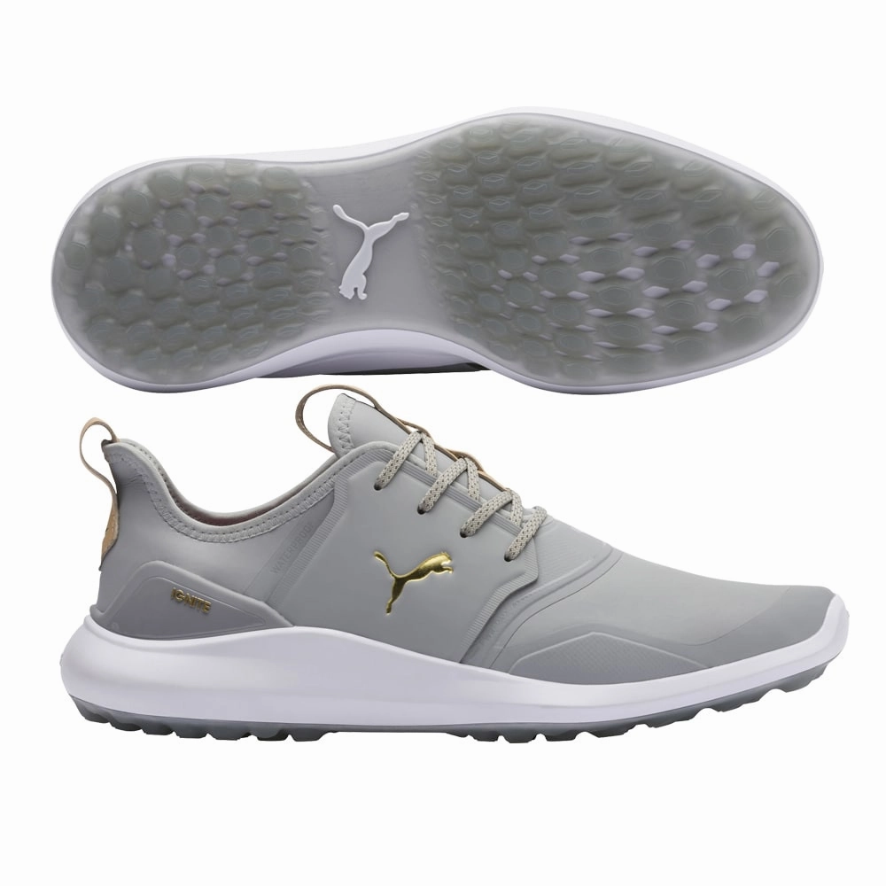 Puma Men's Ignite NXT Pro Golf Shoes High Rise/Team Gold/White Puma LTD Tour Edition Golf Shoes