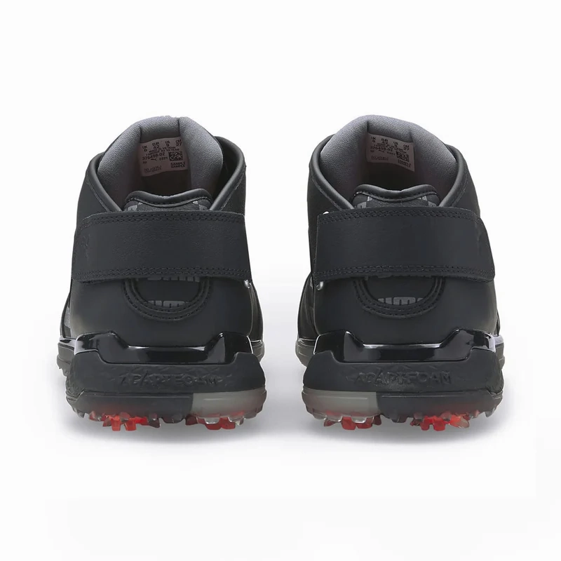 Puma Men's LTD EDITION (Rickie Fowler) PROADAPT Delta Mid Golf Shoes - PUMA BLACK Puma LTD Tour Edition Golf Shoes