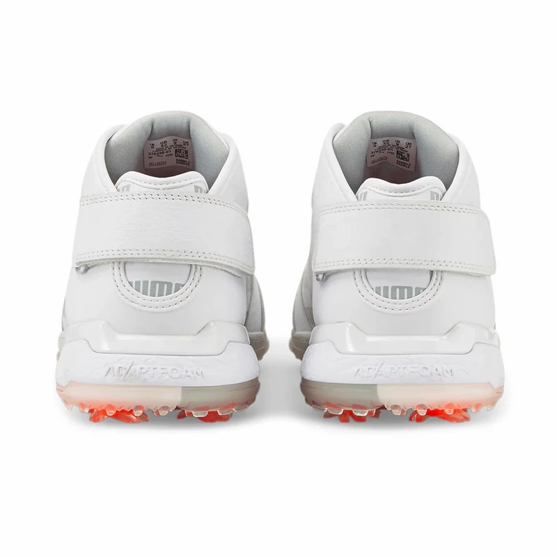 Puma Men's LTD EDITION (Rickie Fowler) PROADAPT Delta Mid Golf Shoes - PUMA WHITE / Puma LTD Tour Edition Golf Shoes