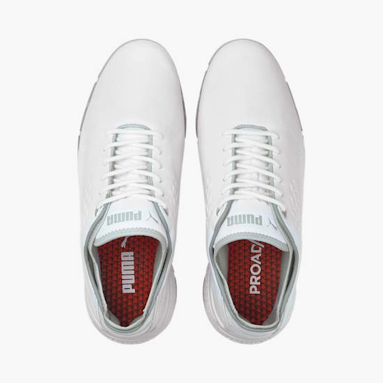 Puma Men's LTD EDITION (Rickie Fowler) PROADAPT Delta Mid Golf Shoes - PUMA WHITE Puma LTD Tour Edition Golf Shoes
