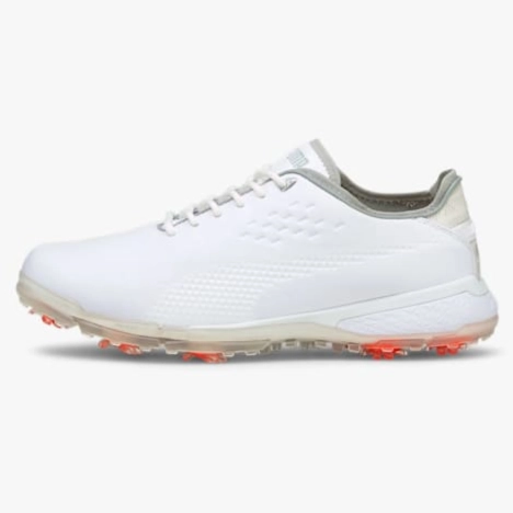 Puma Men's LTD EDITION (Rickie Fowler) PROADAPT Delta Mid Golf Shoes - PUMA WHITE Puma LTD Tour Edition Golf Shoes