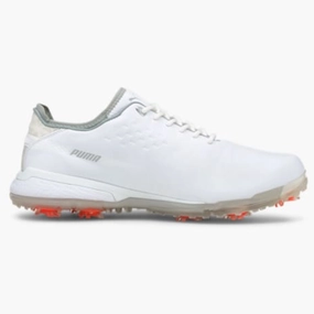 Puma Men's LTD EDITION (Rickie Fowler) PROADAPT Delta Mid Golf Shoes - PUMA WHITE Puma LTD Tour Edition golf shoes