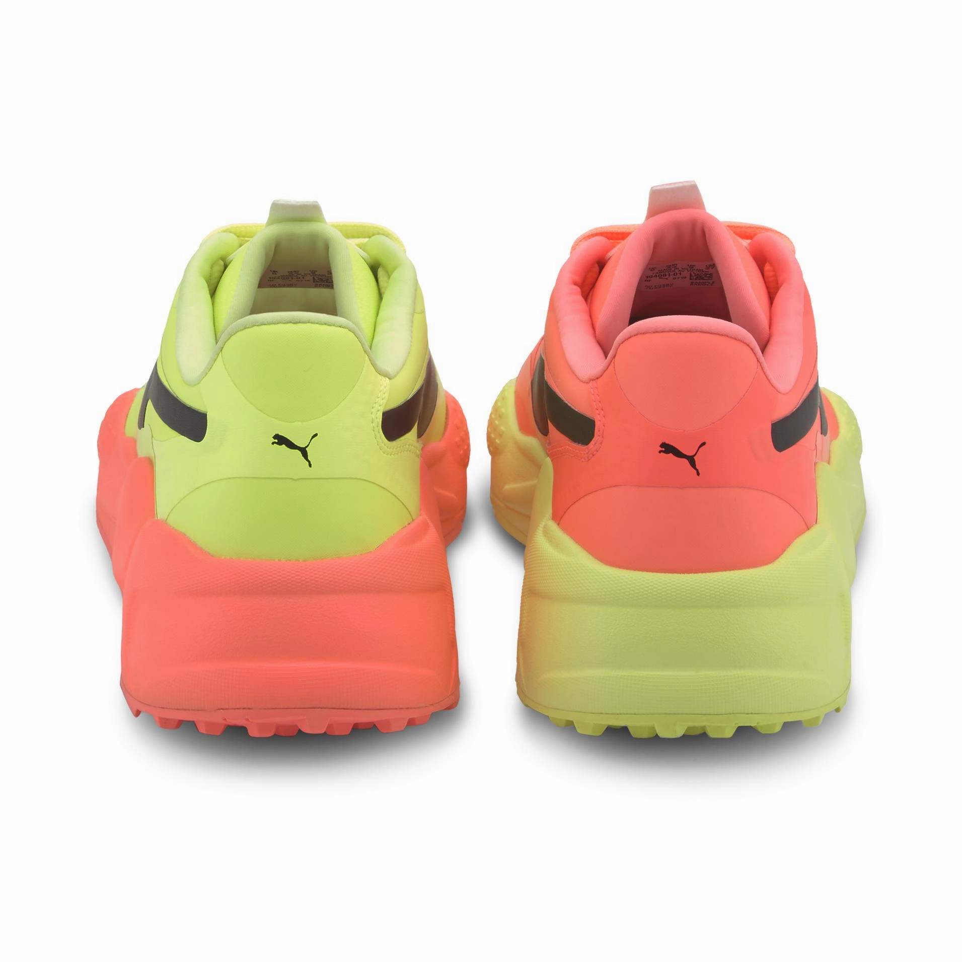 Puma Men's Ltd Edition RS-G Rise Up Spikeless Golf Shoe - Yellow/Orange/Black Puma LTD Tour Edition Golf Shoes