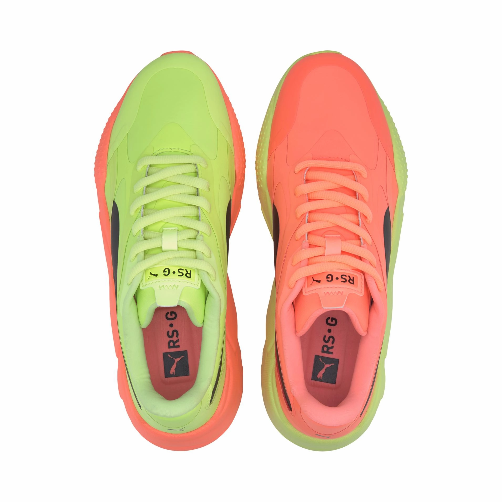 Puma Men's Ltd Edition RS-G Rise Up Spikeless Golf Shoe - Yellow/Orange/Black Puma LTD Tour Edition Golf Shoes