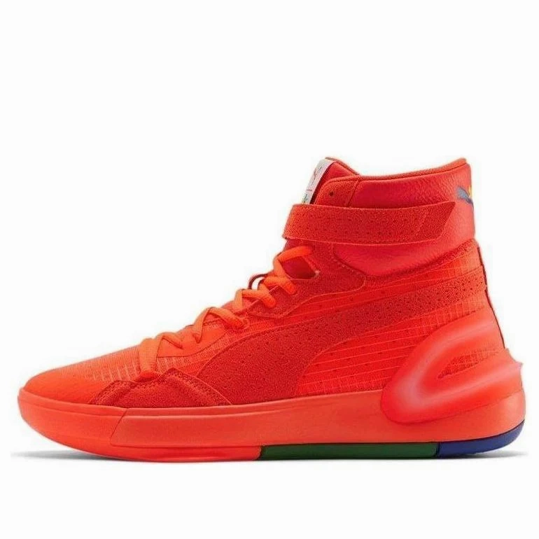 Puma Men's LTD TOUR EDITION FASHION GEEK x SKY MODERN BASKETBALL SHOES - HIGH RISK RED Puma LTD Tour Edition Golf Shoes