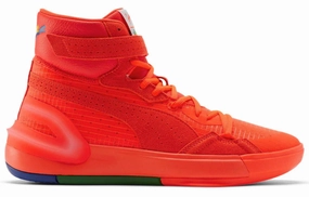Puma Men's LTD TOUR EDITION FASHION GEEK x SKY MODERN BASKETBALL SHOES - HIGH RISK RED Puma LTD Tour Edition golf shoes