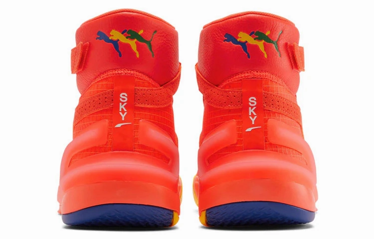 Puma Men's LTD TOUR EDITION FASHION GEEK x SKY MODERN BASKETBALL SHOES - HIGH RISK RED Puma LTD Tour Edition Golf Shoes