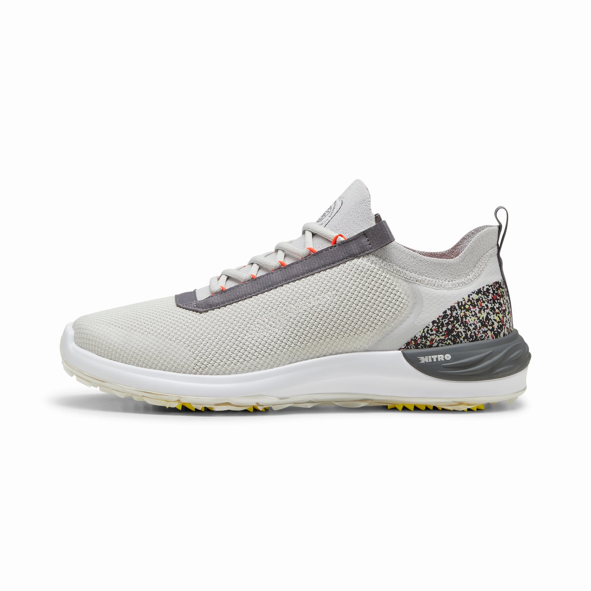 Puma Men's PHANTOMCAT NITRO Sport Golf Shoe - Glacial Gray/Slate Sky/Red Blast Men's Shoes from Other Brands