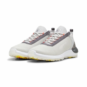 Puma Men's PHANTOMCAT NITRO Sport Golf Shoe - Glacial Gray/Slate Sky/Red Blast Men's shoes from other brands