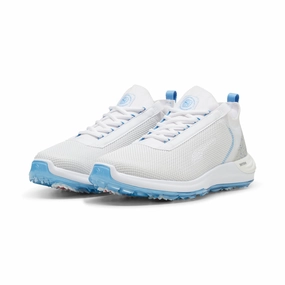 Puma Men's PHANTOMCAT NITRO Sport Golf Shoe - Puma White/Regal Blue Men's shoes from other brands