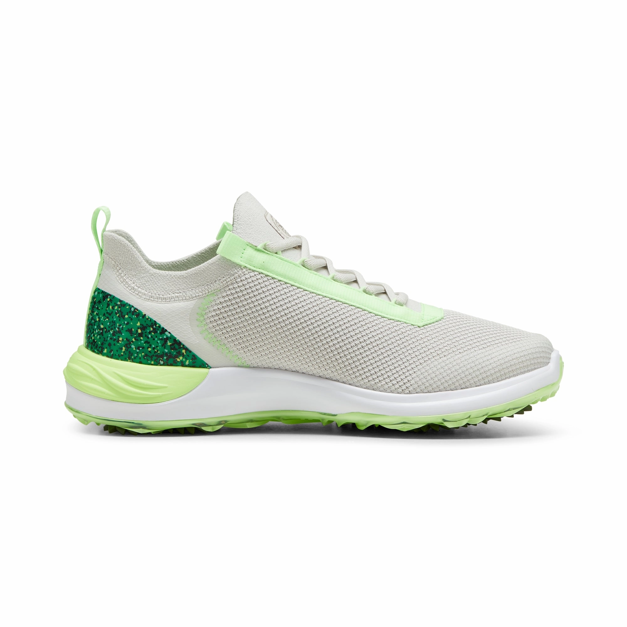 Puma Men's PHANTOMCAT NITRO Sport Golf Shoe - Vapor Gray/Speed Green Men's Shoes from Other Brands