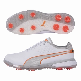 Puma Men's Proadapt Delta Golf Shoes - White/Grey Men's shoes from other brands