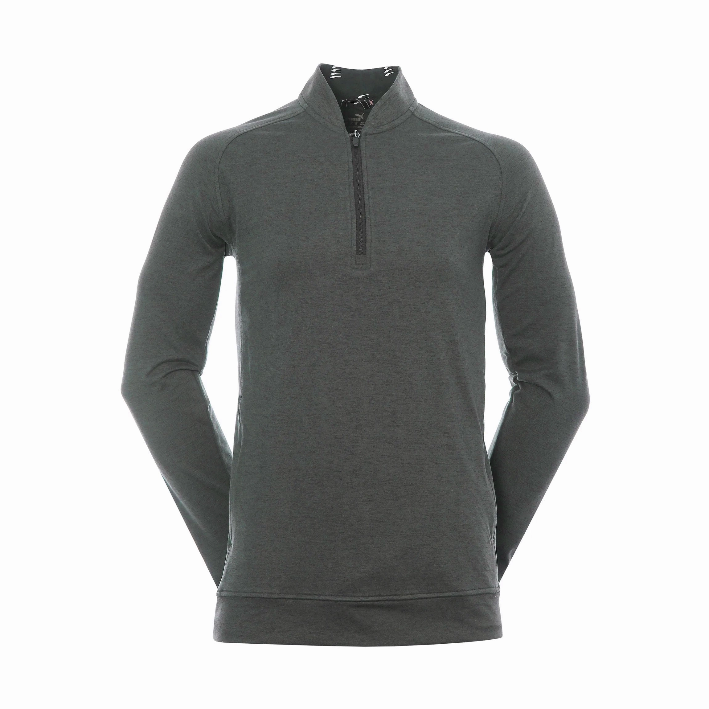 Puma Men's PUMA X Tour CLOUDSPUN Moving Day 1/4 Zip Pullover - PUMA BLACK Puma LTD Tour Edition golf shoes
