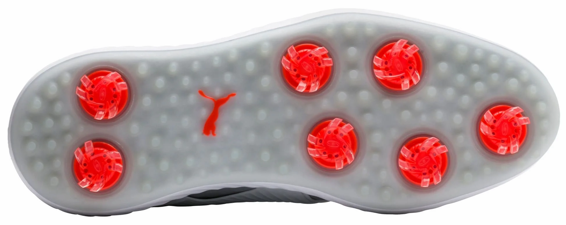 Puma Men's TOUR - IGNITE PWRAdapt Caged Golf Shoes - HIGH RISE -PUMA SILVER - PUMA WHITE Puma LTD Tour Edition Golf Shoes
