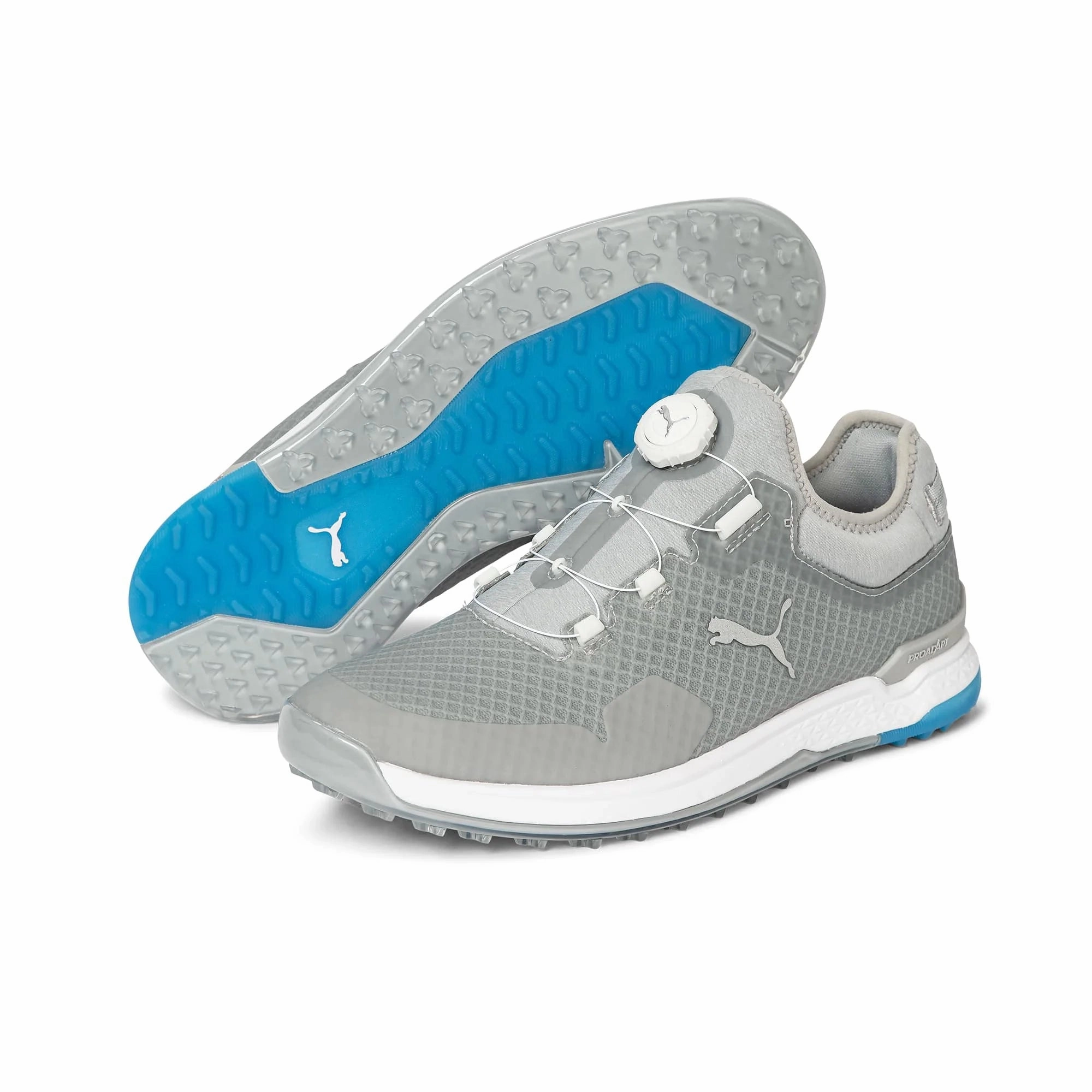 Puma Men's TOUR - PROADAPT ALPHACAT DISC Golf Shoes - HIGH RISE / PUMA SILVER / IBIZA BLUE Puma LTD Tour Edition Golf Shoes