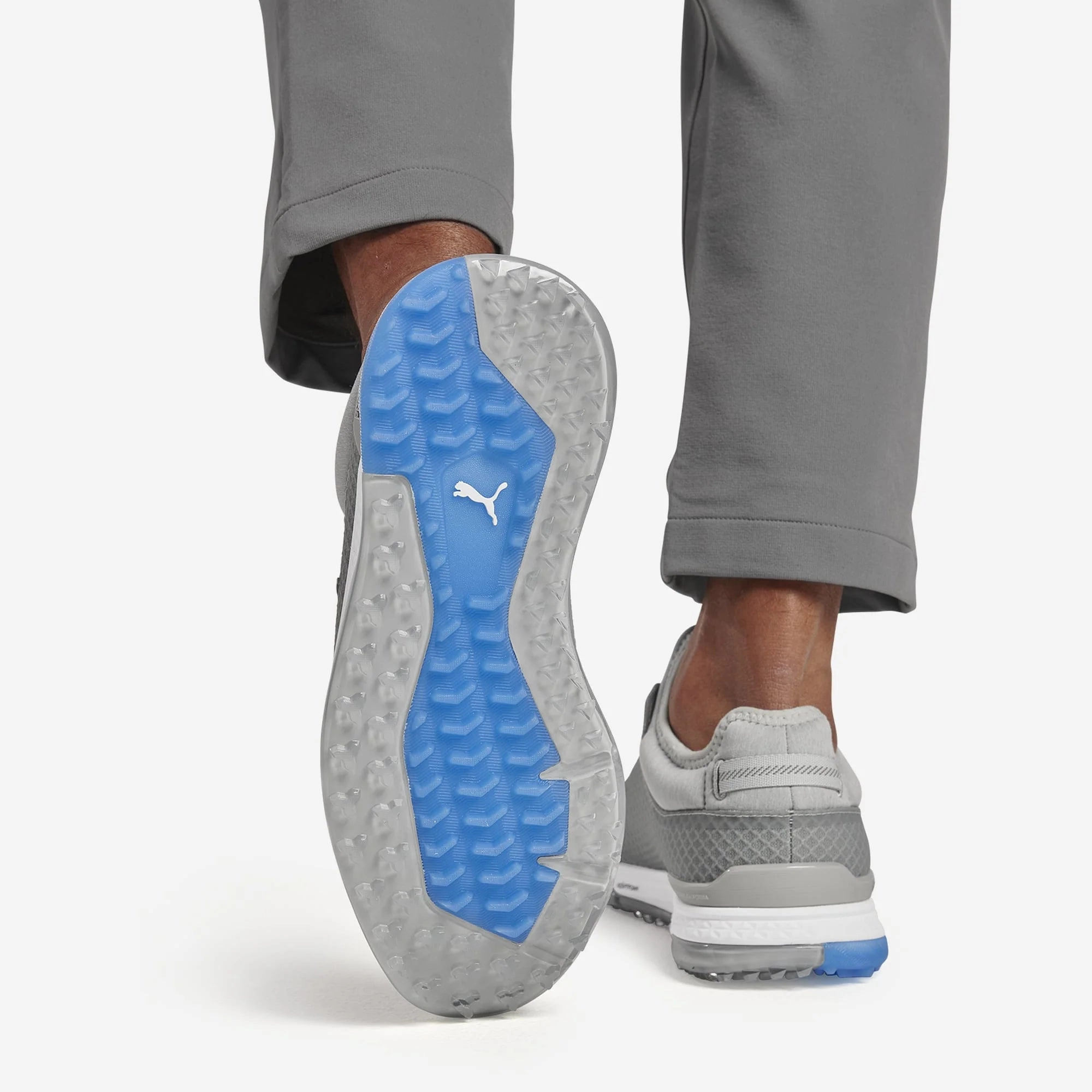 Puma Men's TOUR - PROADAPT ALPHACAT DISC Golf Shoes - HIGH RISE / PUMA SILVER / IBIZA BLUE Puma LTD Tour Edition Golf Shoes