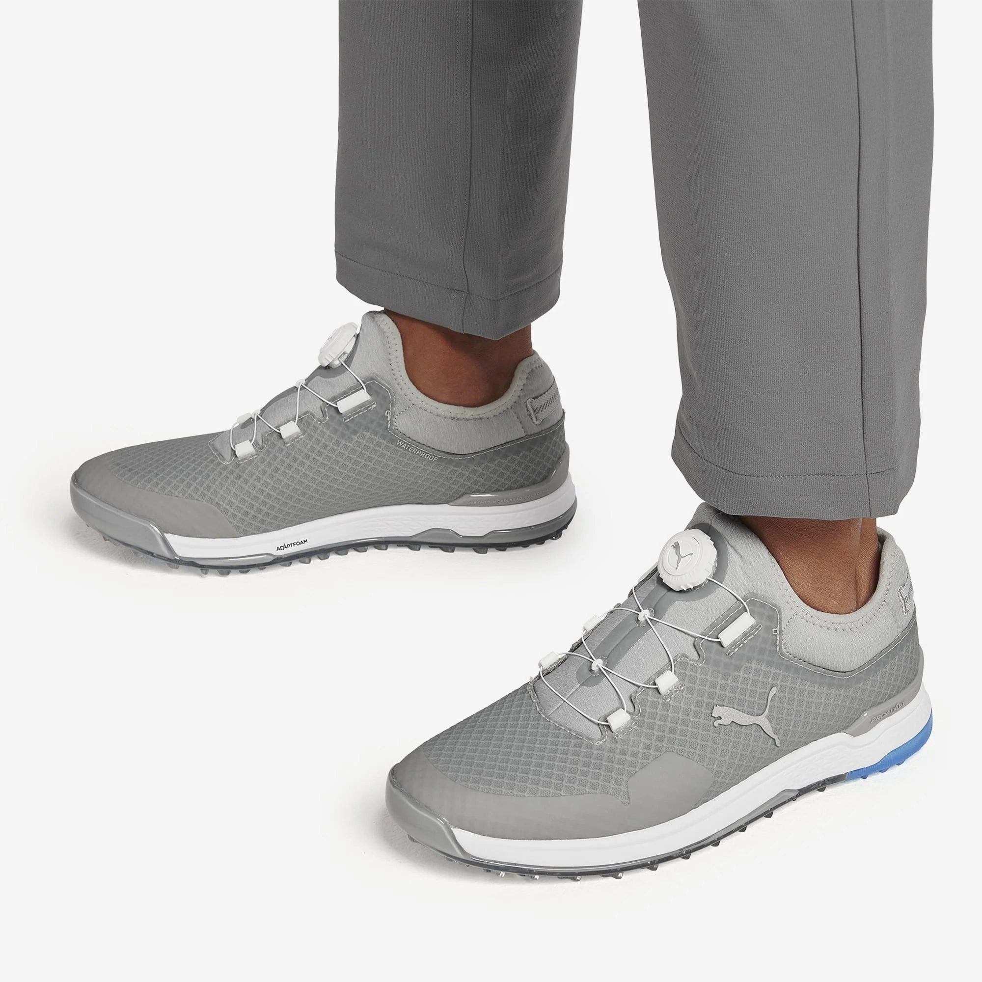 Puma Men's TOUR - PROADAPT ALPHACAT DISC Golf Shoes - HIGH RISE / PUMA SILVER / IBIZA BLUE Puma LTD Tour Edition Golf Shoes