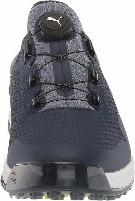 Puma Men's TOUR - PROADAPT ALPHACAT DISC Golf Shoes - NAVY BLAZER / PUMA SILVER / SAFETY YELLOW Puma LTD Tour Edition Golf Shoes
