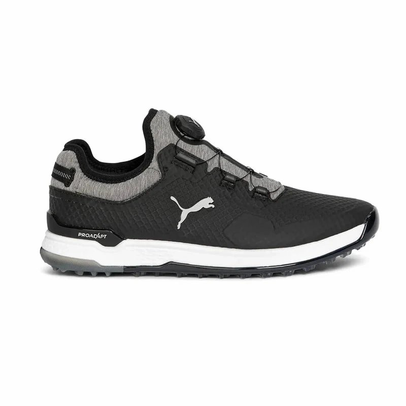 Puma Men's TOUR - PROADAPT ALPHACAT DISC Golf Shoes - PUMA BLACK / PUMA SILVER / QUIET SHADE Puma LTD Tour Edition golf shoes
