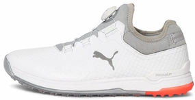 Puma Men's TOUR - PROADAPT ALPHACAT DISC Golf Shoes - PUMA WHITE / HIGH RISE Puma LTD Tour Edition golf shoes
